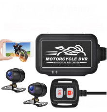 Видеорегистратор для мотоцикла DP-LANJIE с Wi-Fi и GPS 1080P